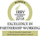 IRRV Performance Awards 2018 - Winner: Excellence in Partnership Working
